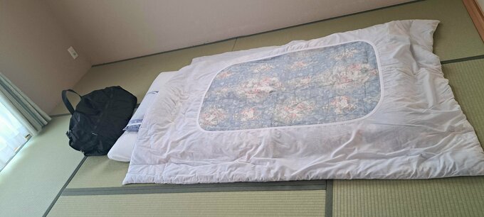 来客時の宿泊部屋としても