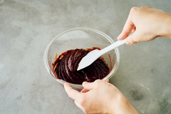 溶かしたチョコレート