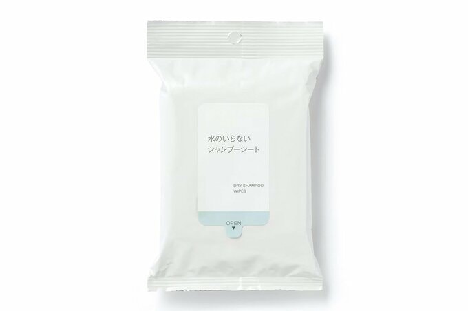 水のいらないシャンプーシート