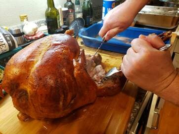 アメリカの「わが家」の味。意外と簡単なターキーの丸焼き