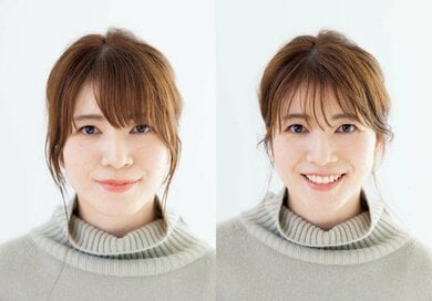 前髪だけでここまで変わる。ラクして今っぽい大人のヘアアレンジ術