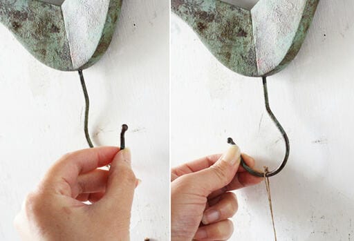 自由に向きを変えることができるフック