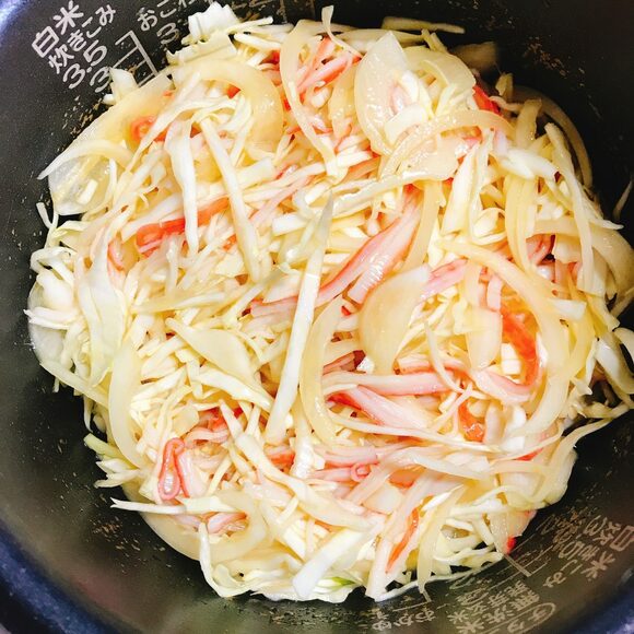 早炊きモードで20分ほど加熱