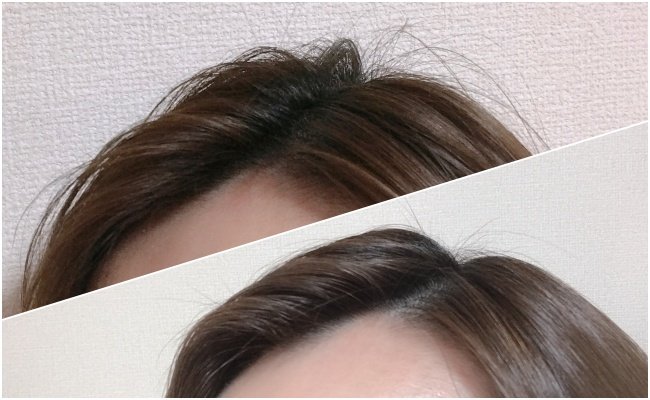 ヘアオイルと比べた