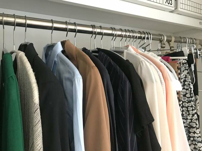 ハンガーで洋服の定量管理が実現!