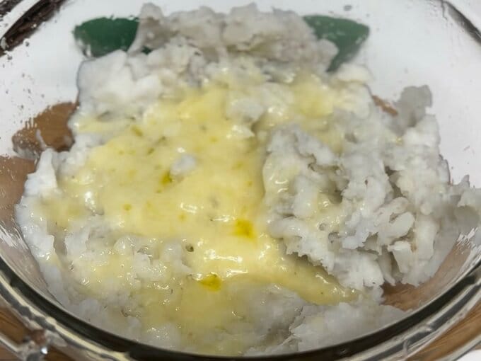 サトイモとチーズ