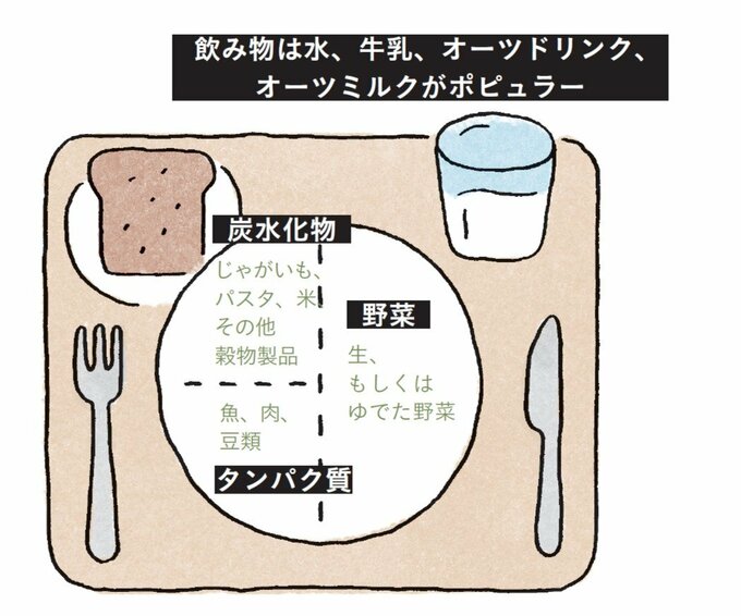 フィンランドの理想のプレート図解
