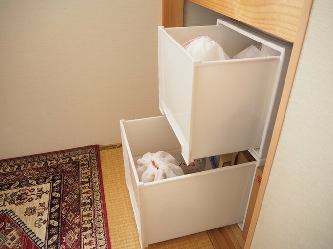 ひな祭りの収納