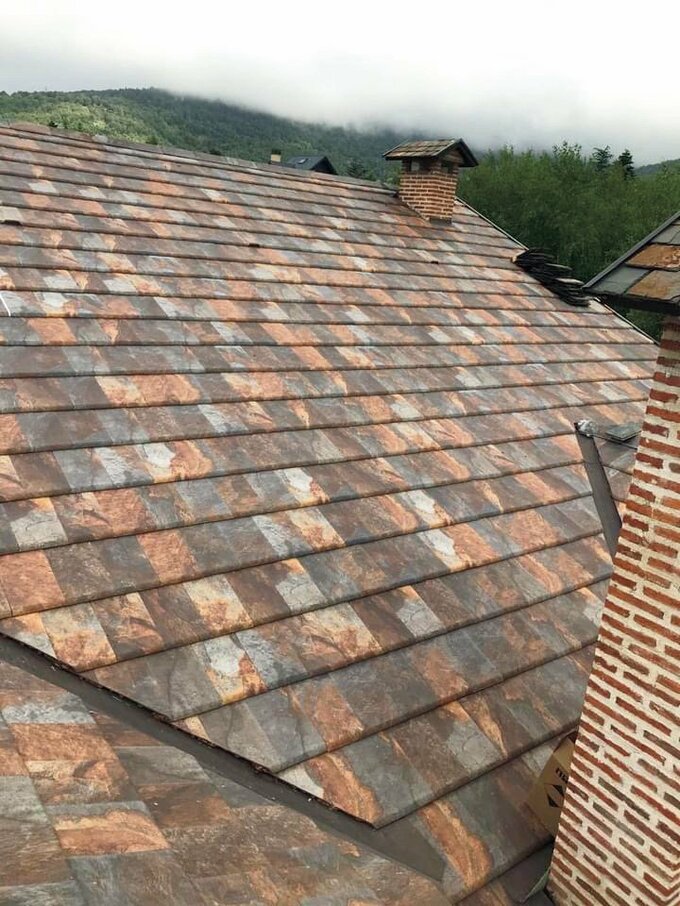 インクジェット印刷を用いた瓦