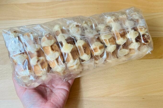 冷凍ベルギーリエージュワッフル 　￥538