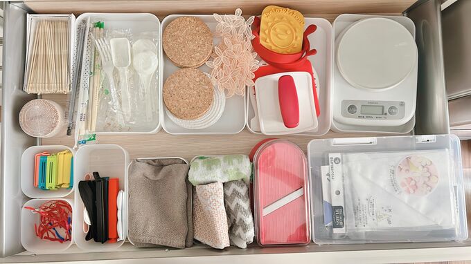 すっきり収納に成功