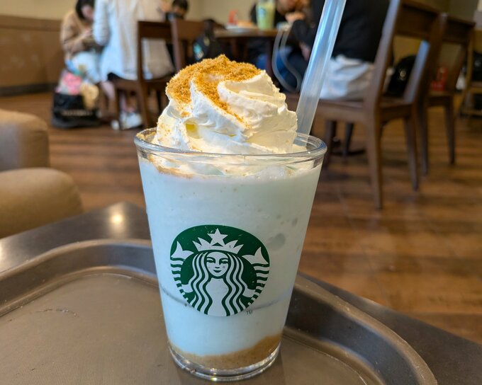 台湾Seashore Shortbread Cream Frappuccino