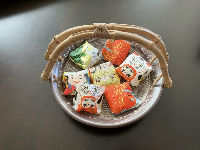  一つ一つに描かれたイラストも可愛い