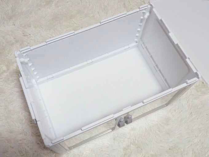 箱を組み立てた様子