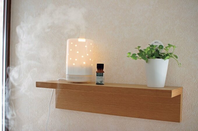 ディフューザーを使用している様子