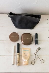 ポーチに収まるよう厳選