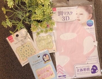 100円ショップの最近のお気に入り。割れた化粧品の収納にも便利