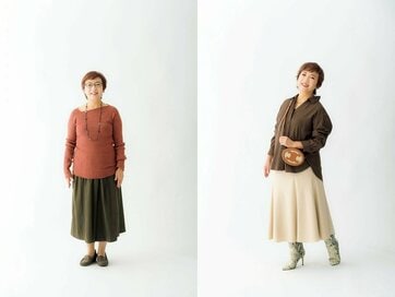 50代からのユニクロ。トップスで劇的にあか抜けて見える3つのコツ