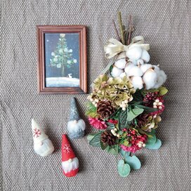 買うより豪華！100円でつくるクリスマスリースやスワッグ