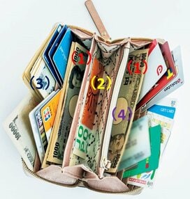 1000万円貯めた人の財布を公開！3つの財布を使い分け