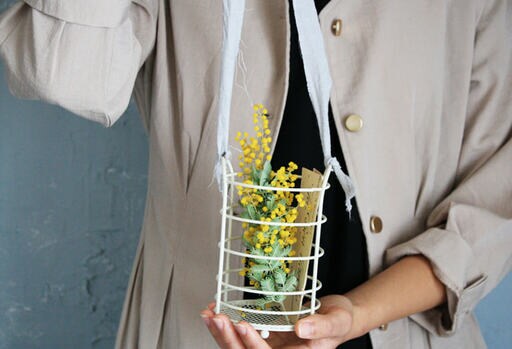 フラワーバスケットをプレゼントに活用