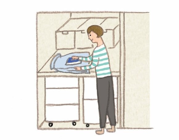 押し入れの奥行きを使いこなせません…