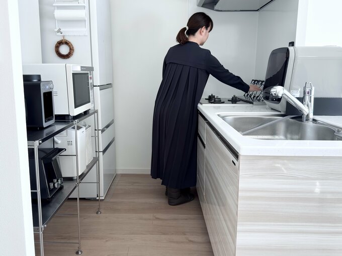 すぐに料理に取りかかれることを第一優先に