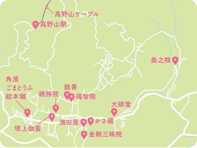 高野山MAP