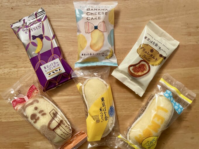 東京ばな奈6種類