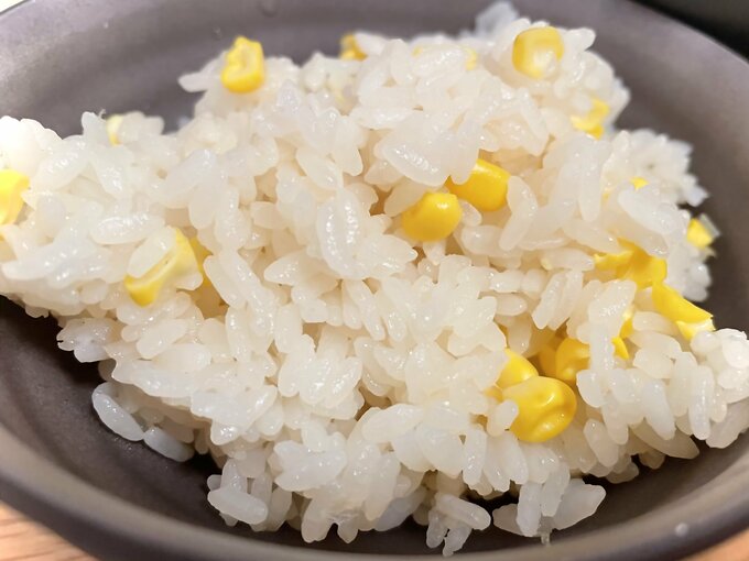 ツヤツヤのご飯