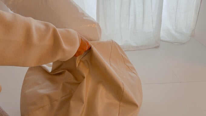 ビーズクッション