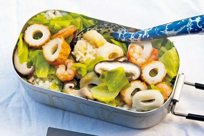 ちゃんぽん風炊き込みご飯