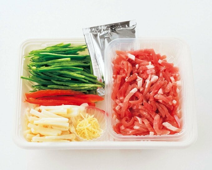 チンジャオロースセット画像