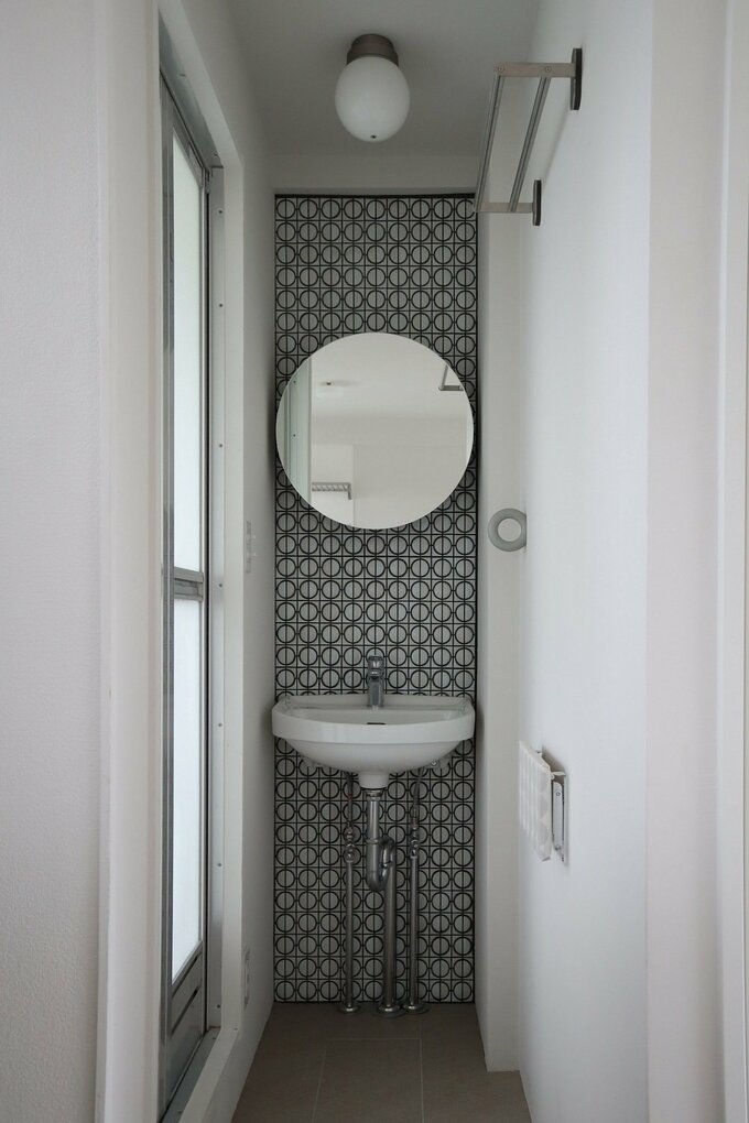 管理するマンションのリフォーム後の洗面