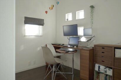 LDK内に半独立ワークスペースという間取り。テレワークでのよい＆悪い点