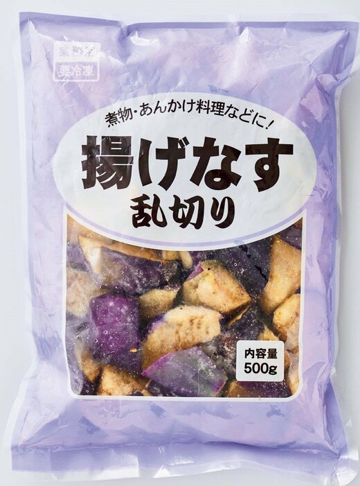 揚げなす乱切り
