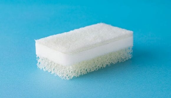 無印良品の白いスポンジ