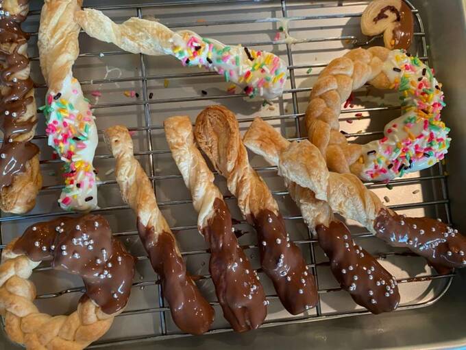 たくさんの手づくりお菓子