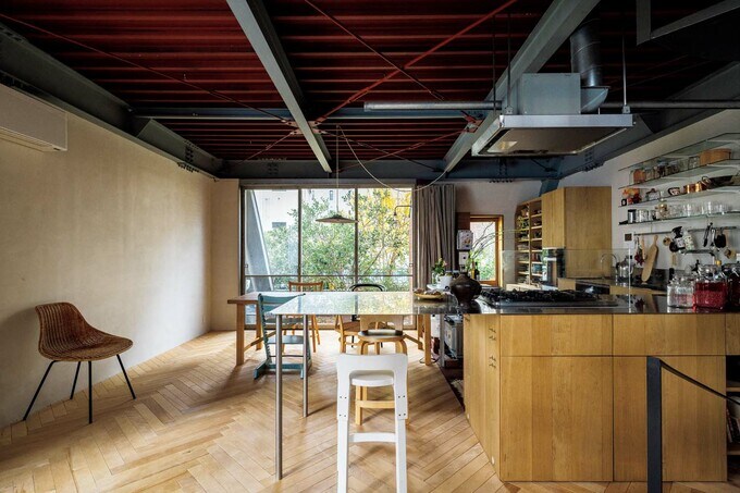 キッチン側を見たところ