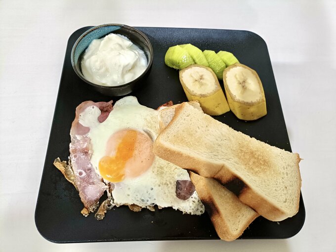 さいきさん宅の朝食(洋食)