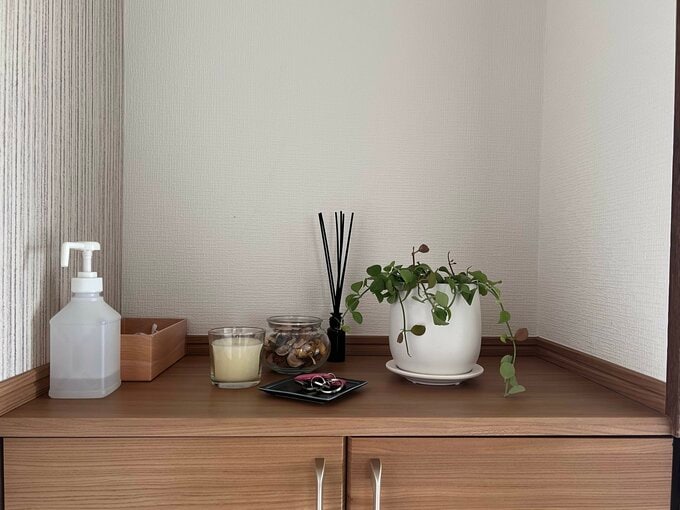 ようさん宅の玄関