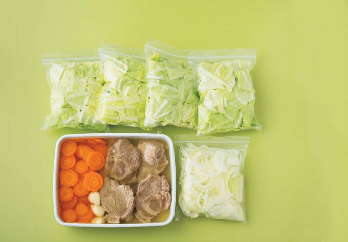 豚肉とニンジンのゆでおき