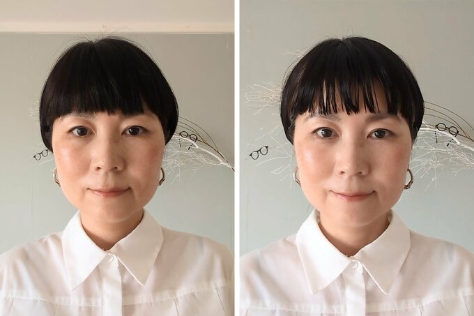 前髪に束感があるだけであか抜けて軽やかになります