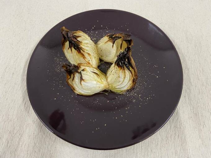 グリル焼きタマネギ