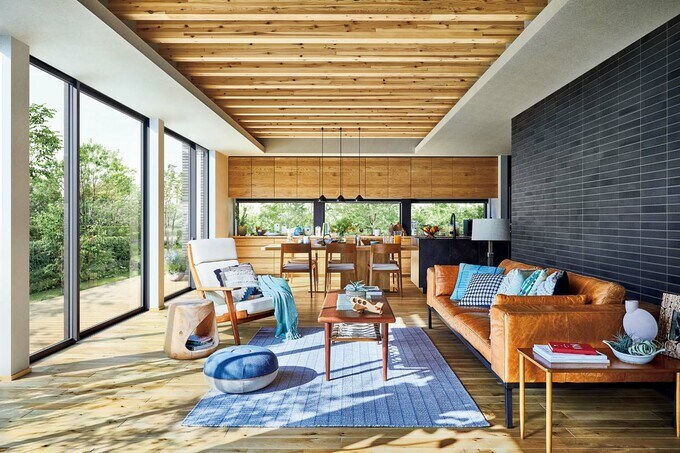 木質感のある空間