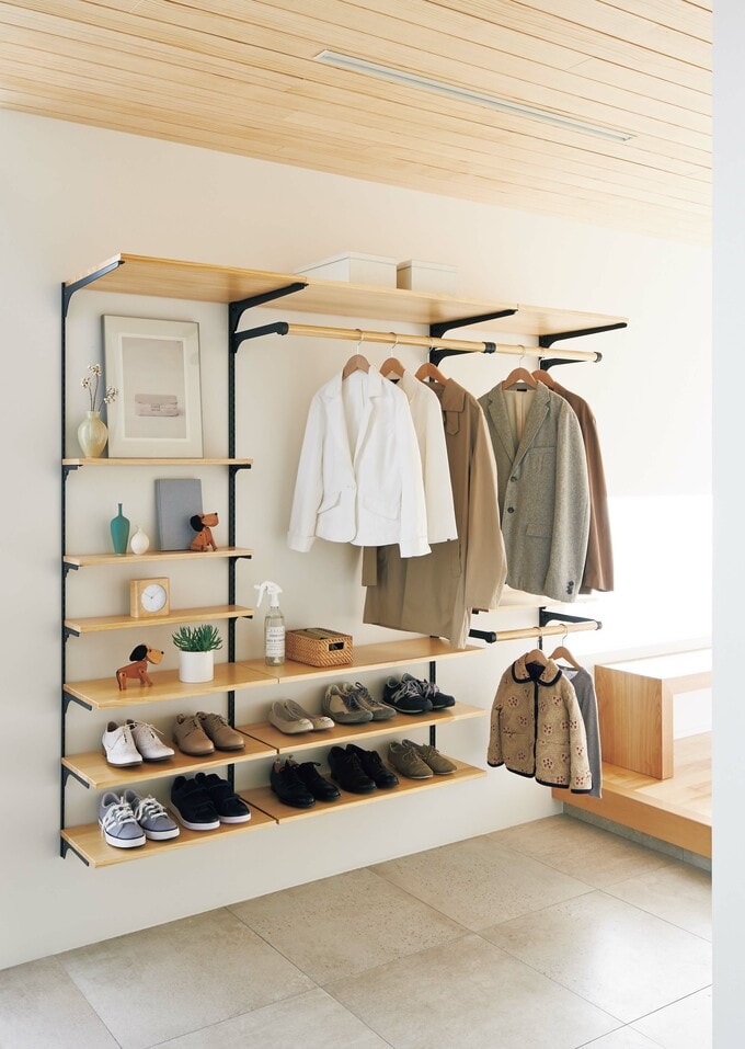 ウッドワン「無垢の木の収納」