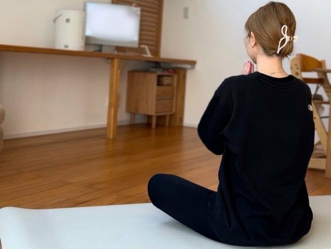 運動するつっつさん