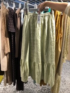 マクラメ編みスカート