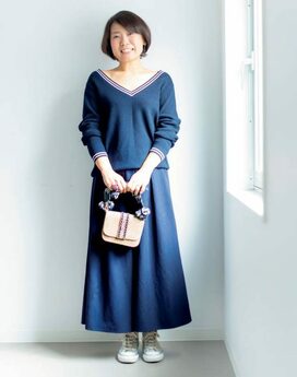 レギンスを変えるだけで見違えた！大人の着やせテク