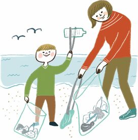 ポイ捨てしたプラスチックが海洋汚染に！家庭でできる対策は？